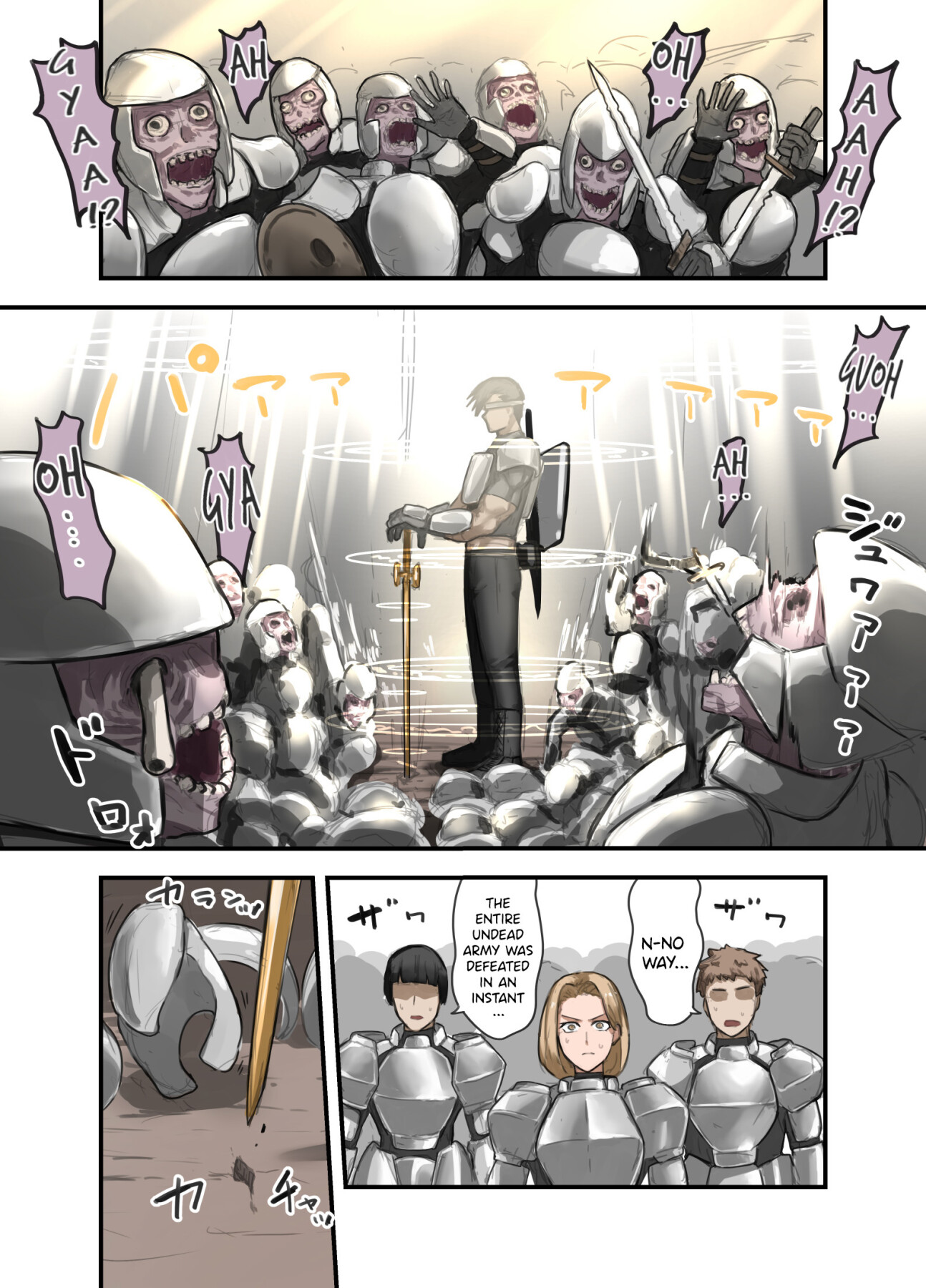 Hentai Manga Comic-One Week With a Hero The Knight Captain Edition-Read-11